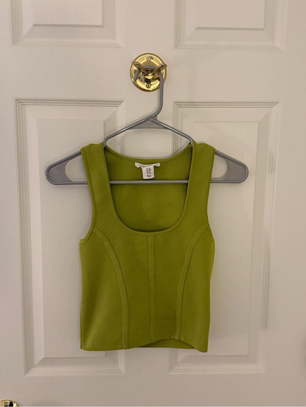 Women's Olive Green Tank Top